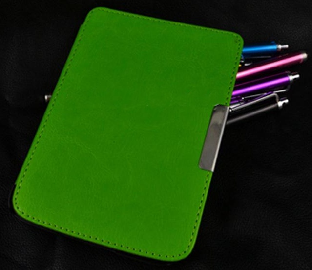 Pocketbook 515 Mini Durable Lock EB07 zelené - pouzdro, magnet