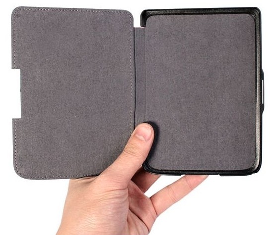 Pocketbook 515 Mini Durable Lock EB02 červené - pouzdro, magnet