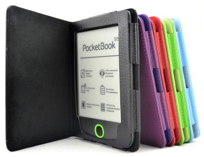 Pocketbook 515 Mini FORTRESS FT137 světle modré pouzdro - magnet