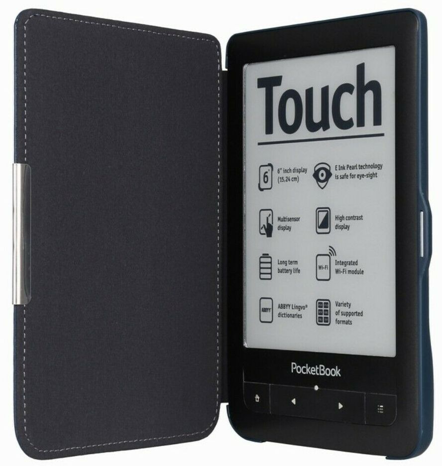 Pocketbook 622 / 623 Durable Lock 1264 - fialové pouzdro, magnet