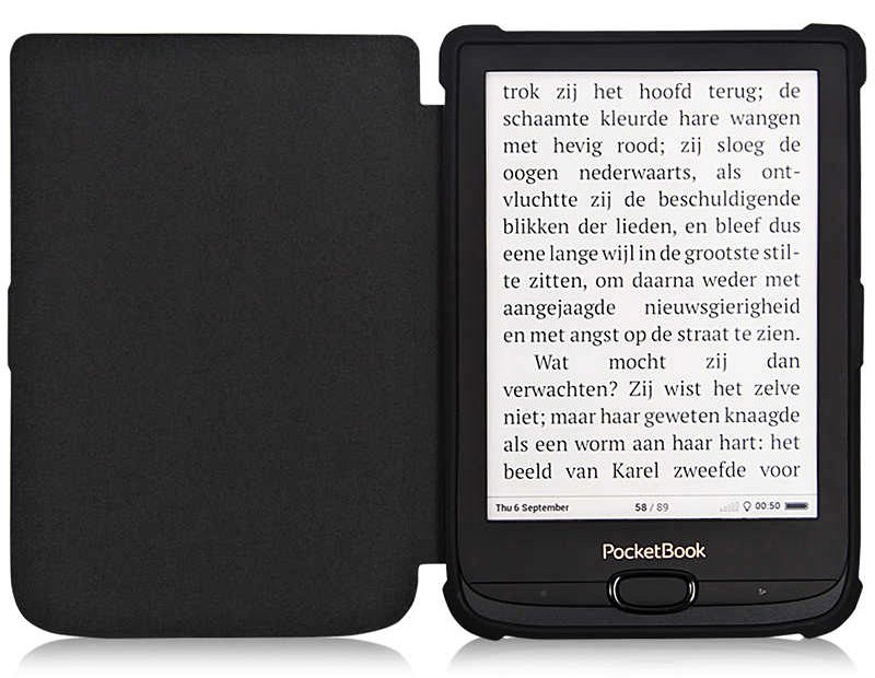Durable Lock DL1243 - pouzdro pro Pocketbook 616 / 617 / 618 / 627 / 628 / 632 / 633 - hnědé