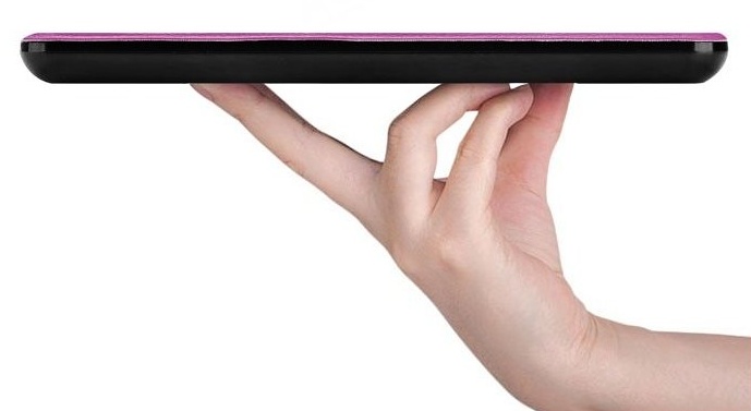 Durable Lock DL1248 - pouzdro pro Pocketbook 616 / 617 / 618 / 627 / 628 / 632 / 633 - světle růžové