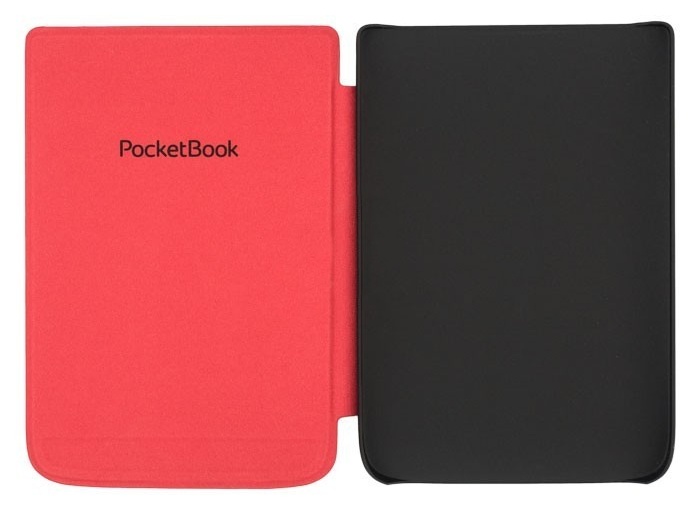 Pocketbook HPUC-632-R-F Shell RED flowers pro Pocketbook 616 / 627 / 628 / 632 / 633 pouzdro