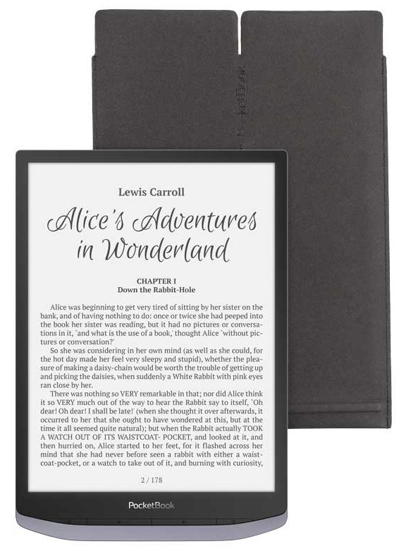Pocketbook HPBPUC-1040-BL-S pouzdro Sleeve pro Pocketbook 1040 InkPad X - černá / žlutá, typ sleeve