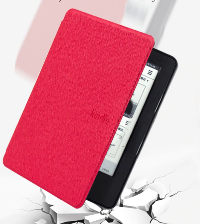 Durable Lock DL-1286 - pouzdro ro Amazon Kindle 2020 / 2019 - červené