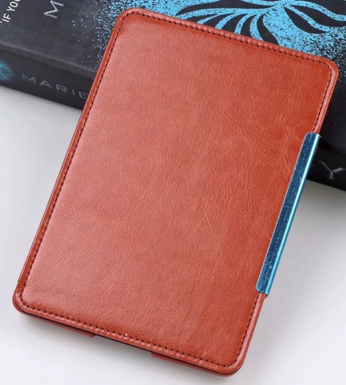 Obal na čtečku Amazon Kindle 4 / 5 Durable Lock - AKF03 - hnědé, magnet