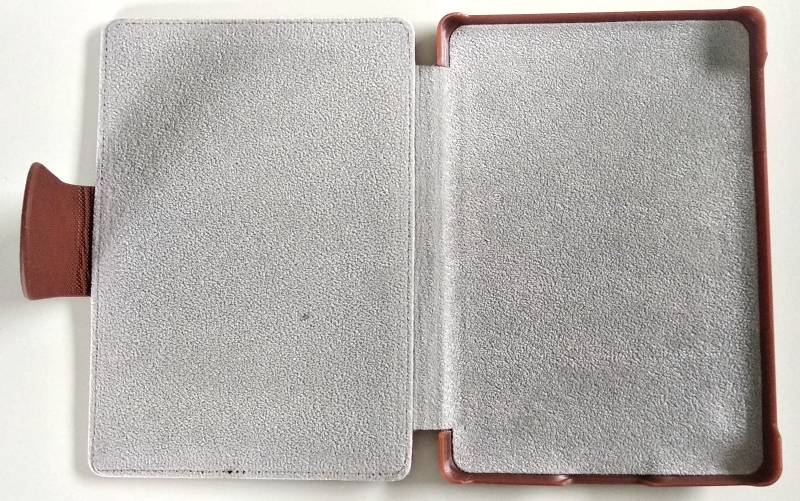 Amazon Kindle 4,5 Hard Back HAB05 - Durable Lock, hnědé, bez stojánku