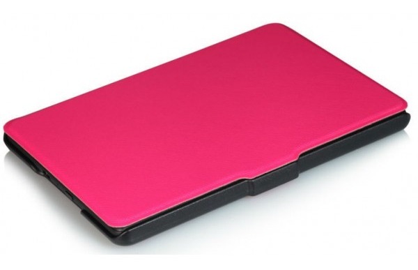 Obal na čtečku Kindle 8 Durable Lock DL408 - tmavě růžové, magnetické zavírání, AutoSleep