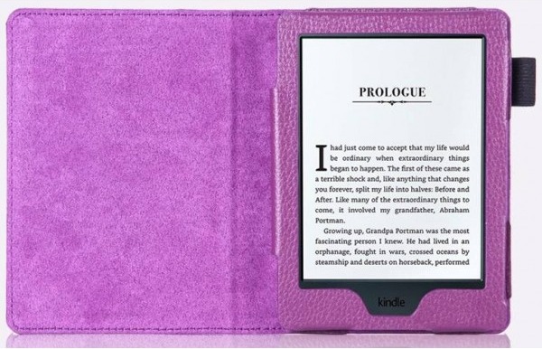 Amazon Kindle 8 Protect PT132 fialové - pouzdro, magnet, AutoSleep