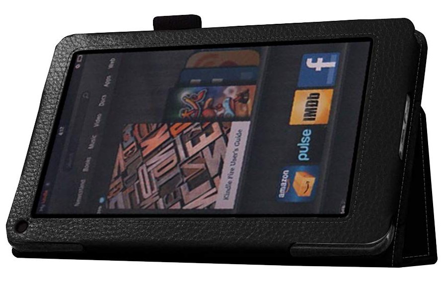 Protect PT511 pro Amazon Kindle Fire 1. gen 7" černé - pouzdro, stojánek
