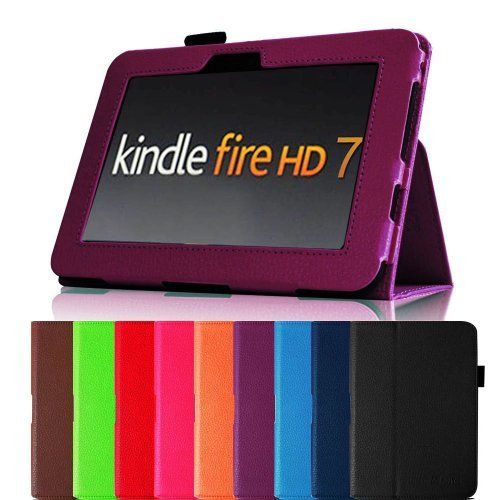 Protect PT510 pro Amazon Kindle Fire 1. gen 7" fialové - pouzdro, stojánek