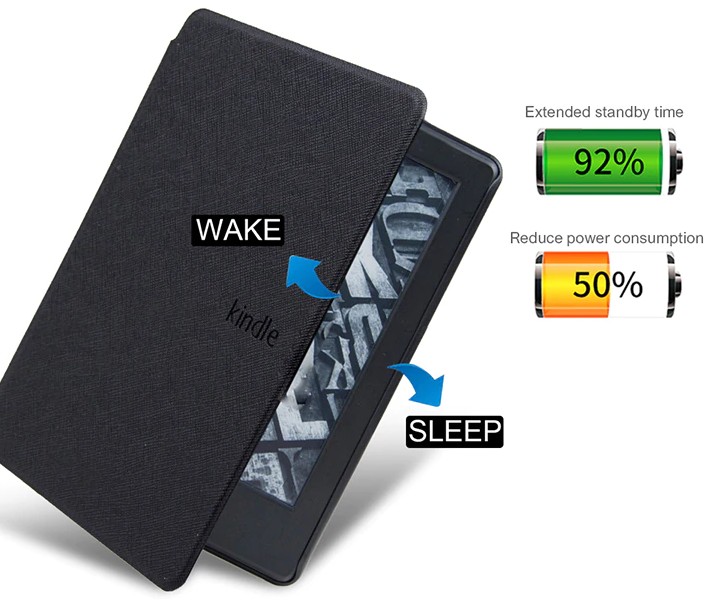 Durable Lock DL-1264 - Obal na čtečku Kindle Paperwhite 4 (2018) - černé