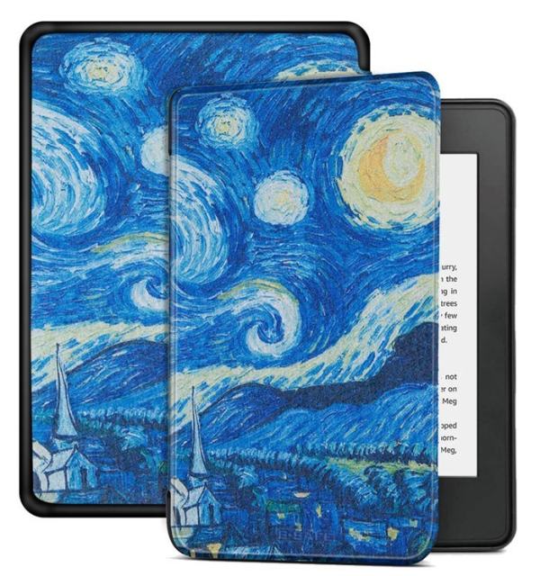 Durable Lock DL-1269 - obal na čtečku Kindle Paperwhite 4 (2018) - motiv Gogh