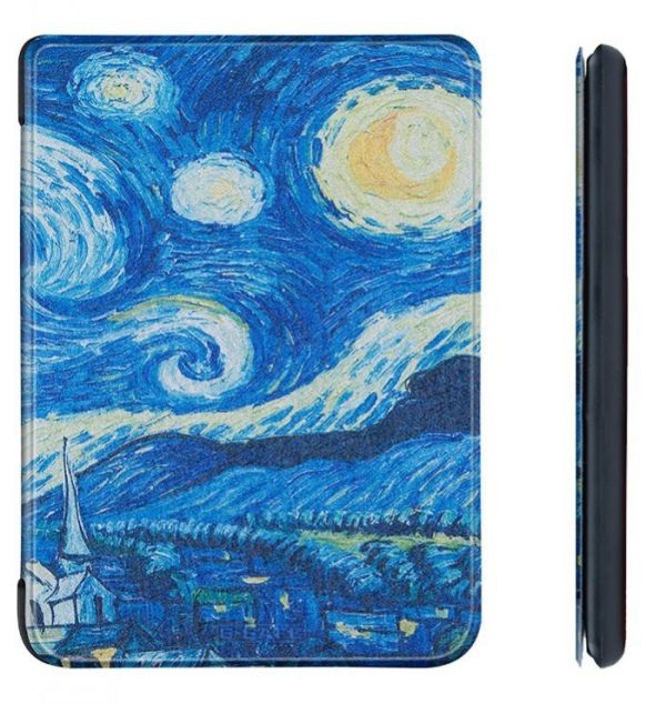 Durable Lock DL-1269 - obal na čtečku Kindle Paperwhite 4 (2018) - motiv Gogh