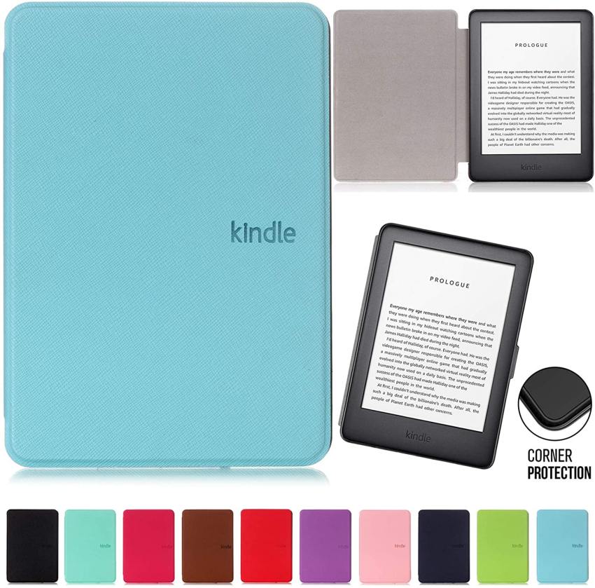 Durable Lock DL-1263 - obal na čtečku Kindle Paperwhite 4 (2018) - světle modré