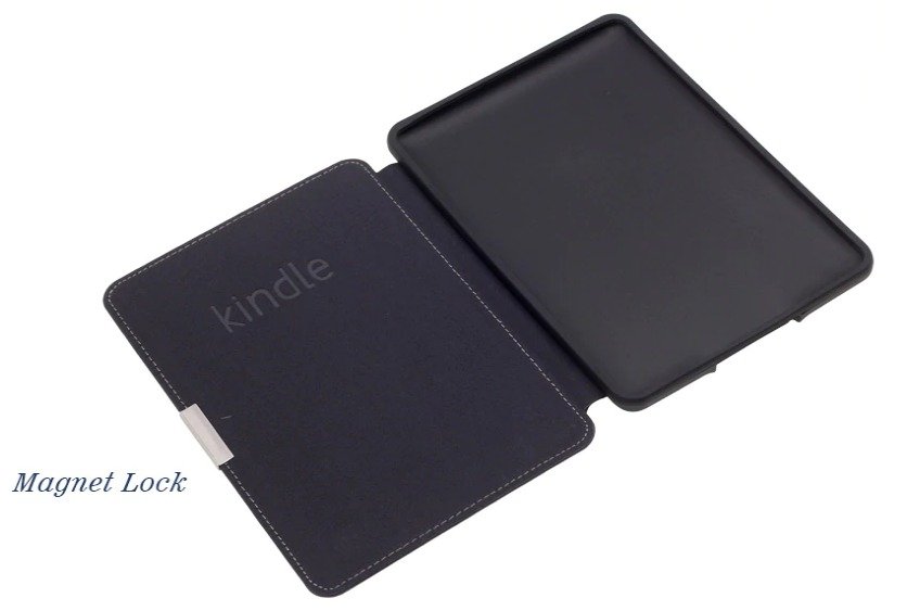 Obal na čtečku Kindle Paperwhite 1, 2, 3 CA06 zelené - Original (PU kůže)