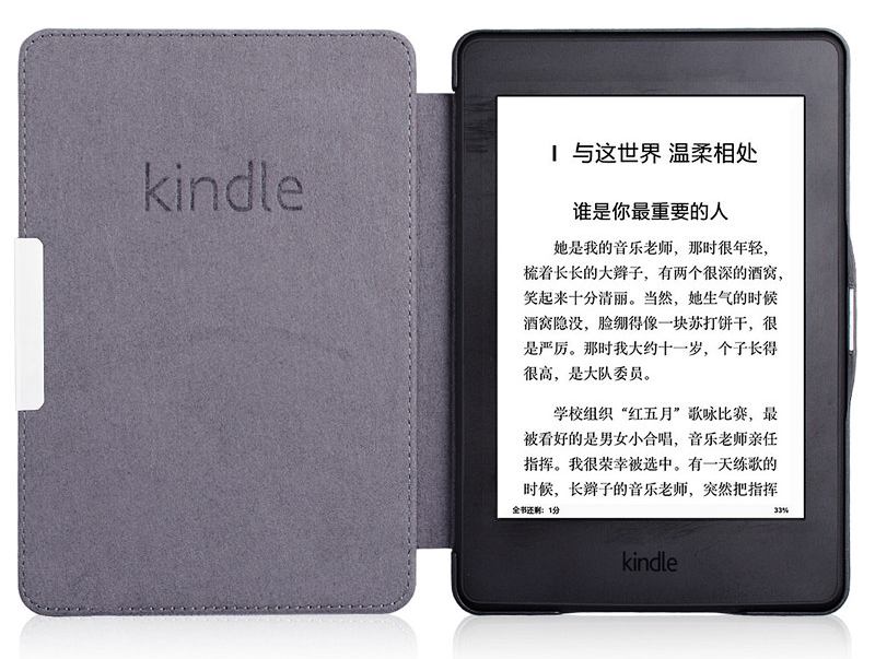 Obal na čtečku Kindle Paperwhite 1, 2, 3 Durable - AK46 - růžový