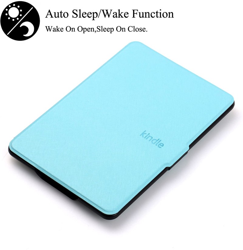 Obal Durable Lock na Kindle Paperwhite 1/2/3 - světle modrý