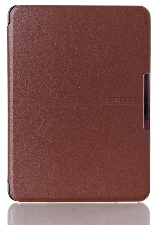 Pouzdro Durable Lock pro Amazon Kindle Voyage - hnědé, magnet, AutoSleep