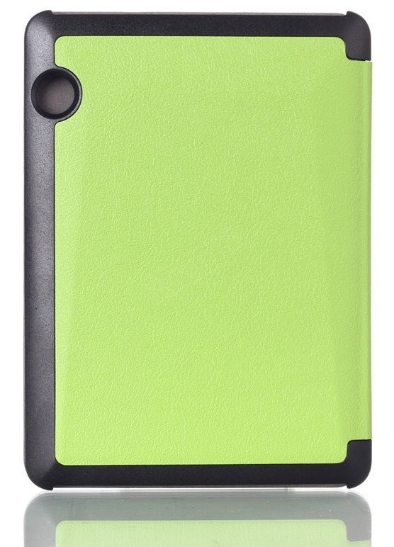 Pouzdro Durable Lock pro Amazon Kindle Voyage - zelené, magnet, AutoSleep