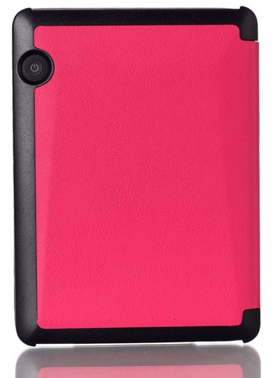 Pouzdro Durable Lock pro Amazon Kindle Voyage - růžové, magnet, AutoSleep