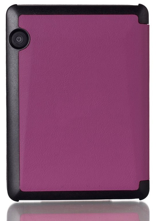 Pouzdro Durable Lock pro Amazon Kindle Voyage - fialové, magnet, AutoSleep