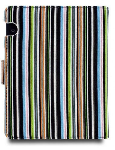 Pouzdro Lente Designs pro Amazon Kindle Voyage - motiv Midnight Stripes