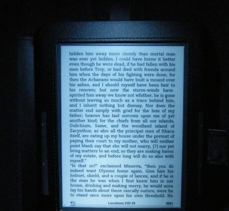 Atmoog AL-02 - LED lampička ohebná, pro všechny čtečky - červená