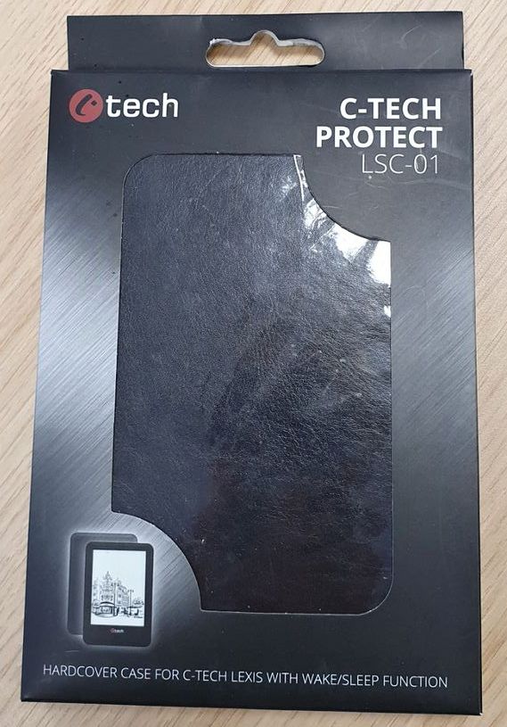 Obal na čtečku C-Tech Lexis - PROTECT LSC-01BK - Durable Lock, magnet, černé