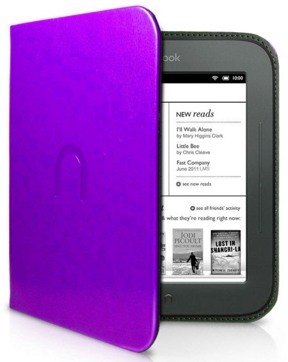 Obal na čtečku Barnes & Noble Nook Simple Touch - NST122 - fialové