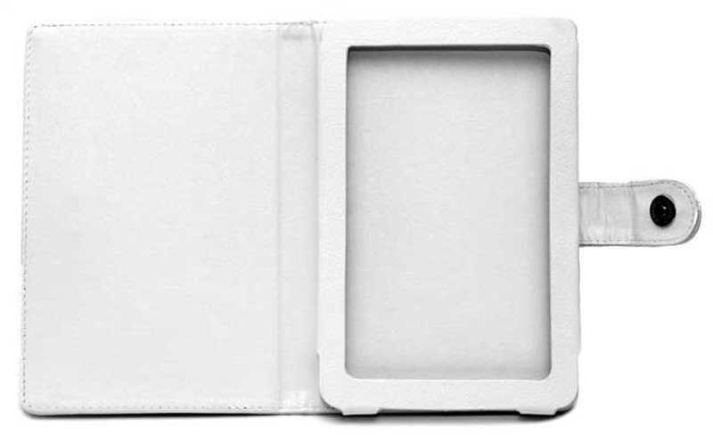 Obal na čtečku Pocketbook 614 / 615 / 622 / 623 / 624 / 625 / 626 / 631 / 640 / 641 - FORTRESS FT138, bílé, magnet