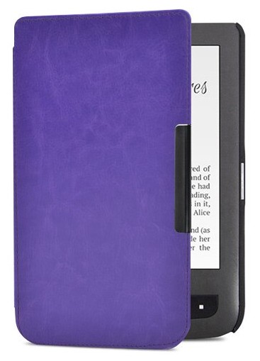 Obal na čtečku Pocketbook 614 / 615 / 624 / 625 / 626 - Durable Lock, fialové, magnet