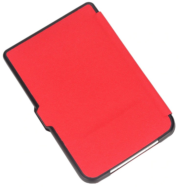 Pouzdro Origami Durable Lock pro Pocketbook 614 / 615 / 624 / 625 / 626 - červené, stojánek, magnet