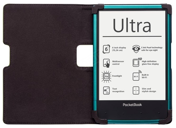 Obal na čtečku PocketBook 650 Ultra - PBPUC-650-MG-BK, černé - originál Pocketbook