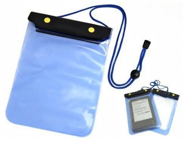 Vodotěsné pouzdro pro čtečku/tablet/telefon - Atmoog CWat01 - univerzální vodotěsné pouzdro - průhledné, pro tablety a čtečky 5-7"