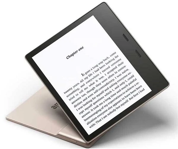 Amazon Kindle Oasis 3 - bez reklam, šedý - 32 GB, WiFi, Bluetooth, IPX8