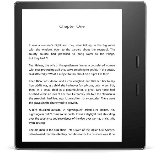 Amazon Kindle Oasis 3 - bez reklam, šedý - 32 GB, WiFi+3G, Bluetooth, IPX8