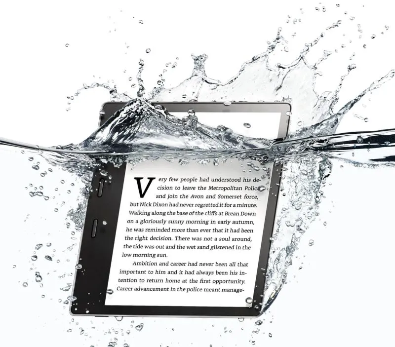 Amazon Kindle Oasis 3 - bez reklam, šedý - 32 GB, WiFi+3G, Bluetooth, IPX8