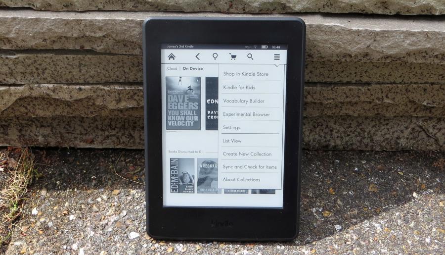 Amazon Kindle Paperwhite 3 - bez reklam, černý - WiFi, 4 GB