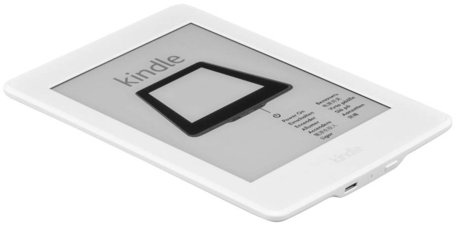 Amazon Kindle Paperwhite 3 - bez reklam, bílý - WiFi, 4 GB