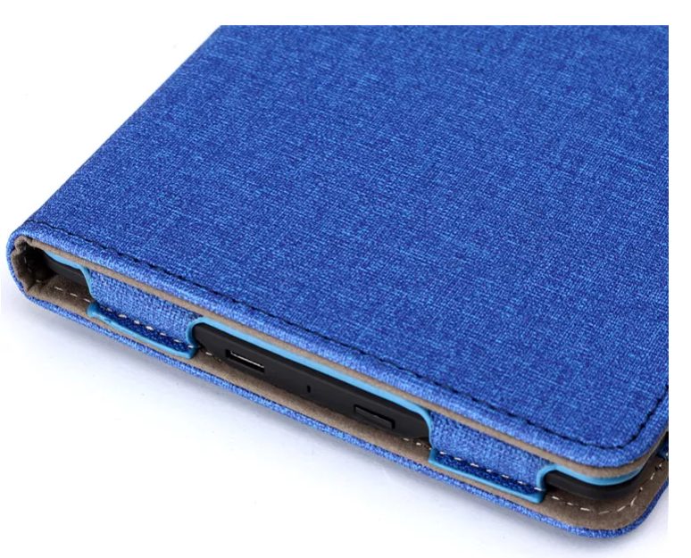 Pouzdro Benello SK-08 na Amazon Kindle Touch / 6 / 8 / 2019 / 2020  - modré (Ocean Blue)