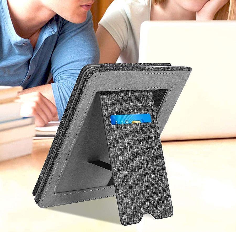 Pouzdro Benello SK-09 na Amazon Kindle Touch / 6 / 8 / 2019 / 2020 - šedé (Demon Grey)