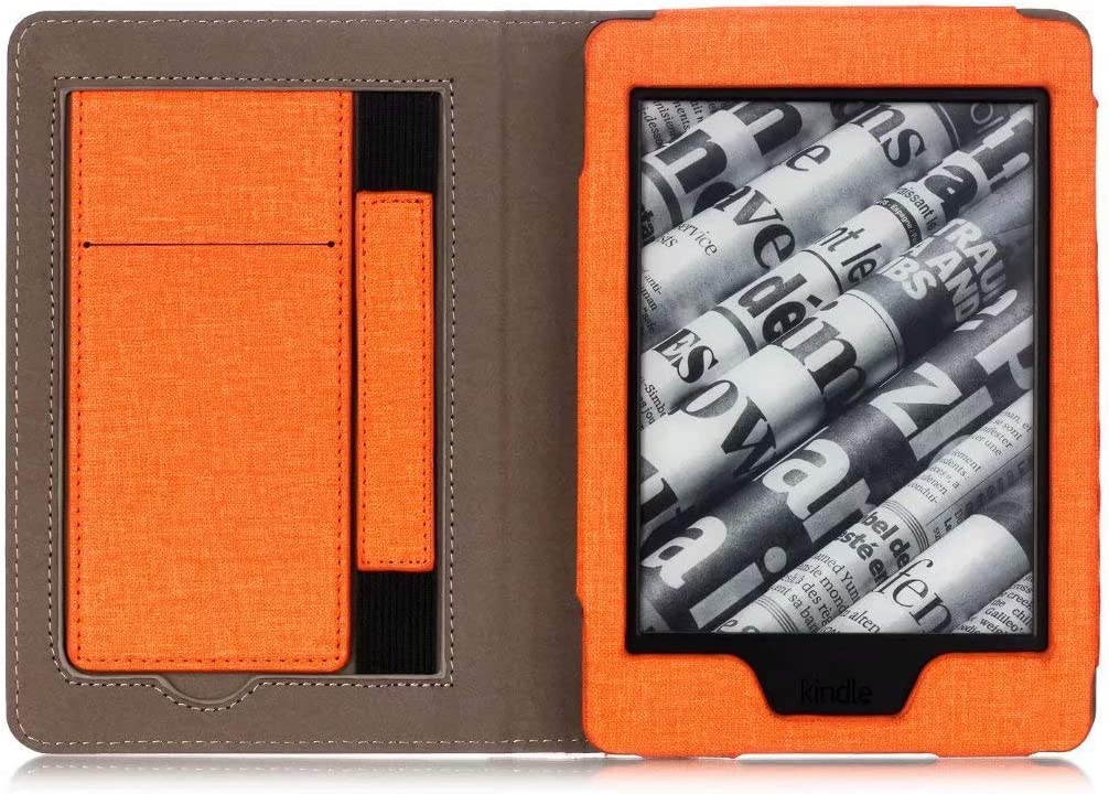 Pouzdro Benello SK-10 na Amazon Kindle Touch / 6 / 8 / 2019 / 2020 - oranžové (Mandarine)