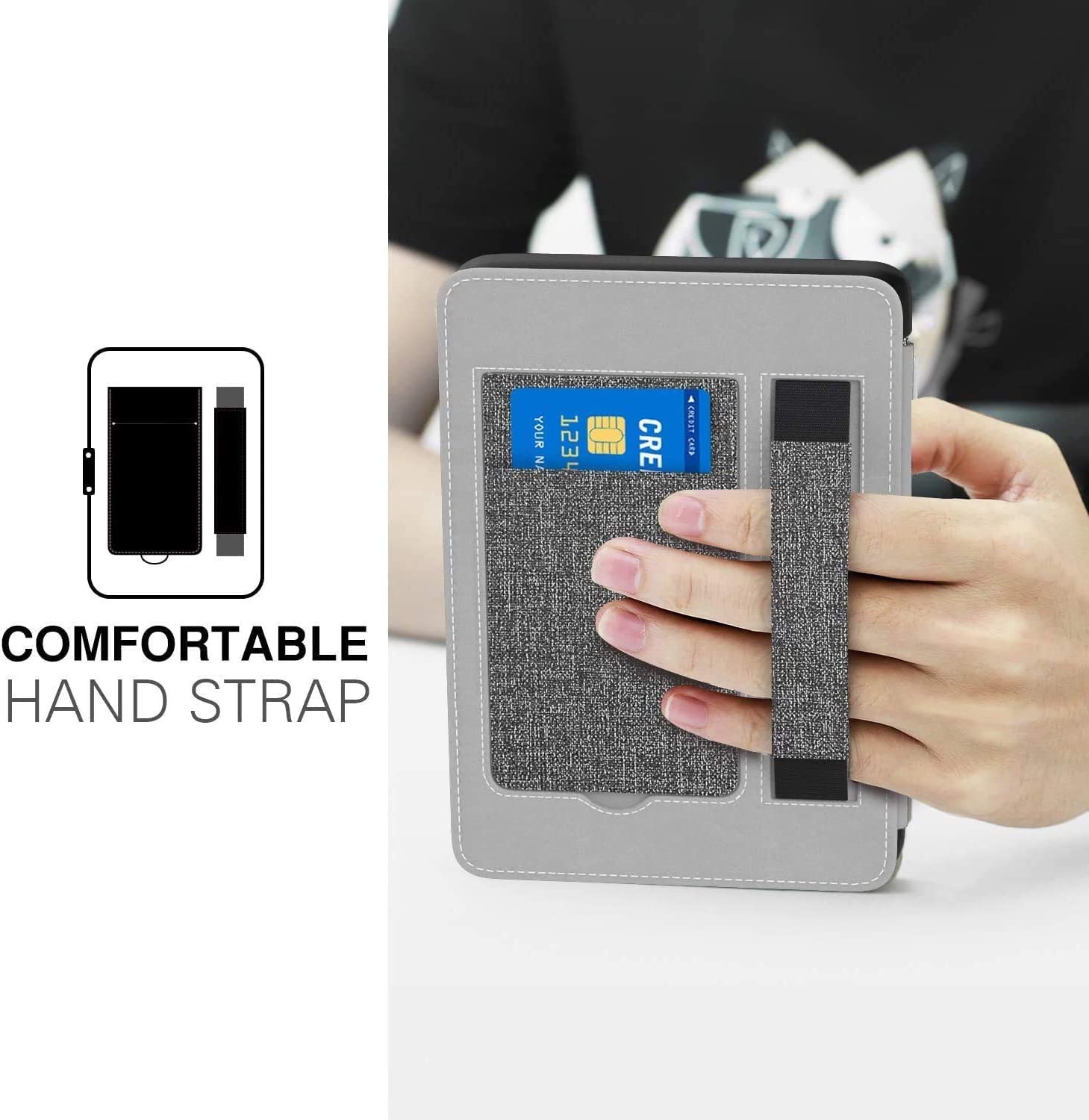 Pouzdro Benello SK-11 na Amazon Kindle Touch / 6 / 8 / 2019 / 2020 - zelené (Spring Grass)