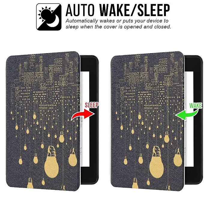 Pouzdro Durable Lock K22-10 pro Amazon Kindle 2022 (11. gen) - Lights