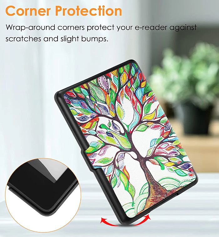 Pouzdro Durable Lock K22-15 pro Amazon Kindle 2022 (11. gen) - Tree