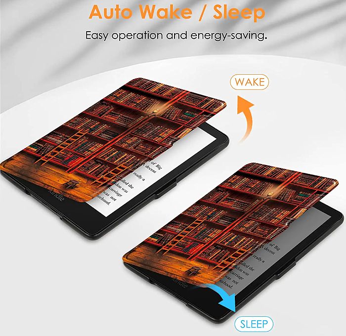 Pouzdo Durable Lock K20-07 pro Amazon Kindle 2019/2020 - Bookcase