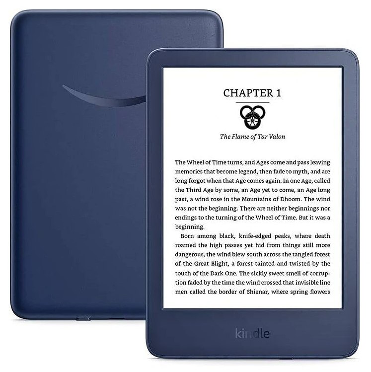 Amazon Kindle 2022 - bez reklam, 16GB - modrý