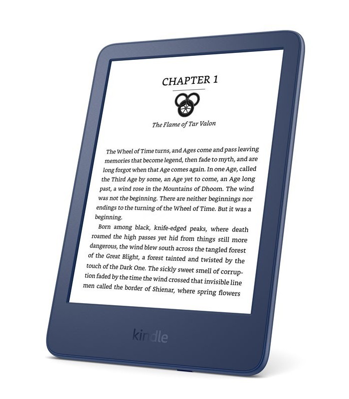 Amazon Kindle 2022 - bez reklam, 16GB - modrý