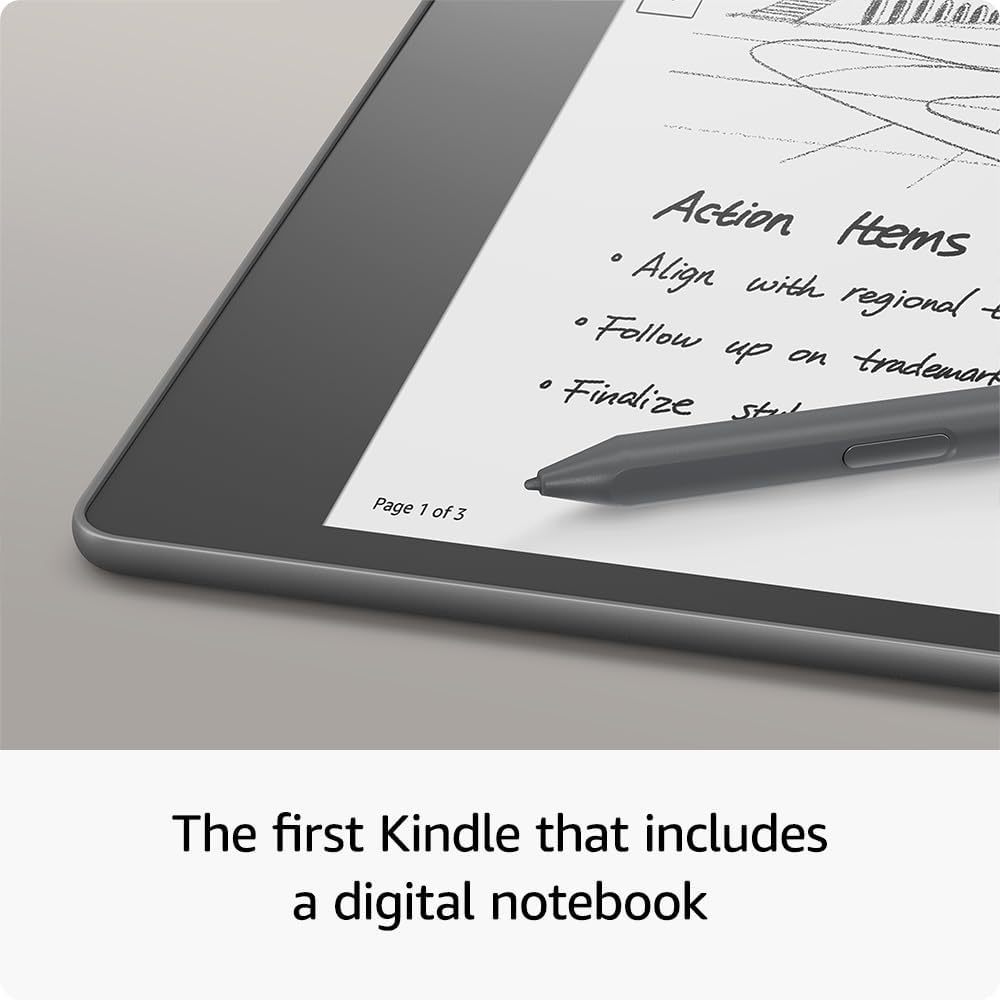 Amazon Kindle Scribe - 64GB, Premium Stylus Pen, bez reklam - černý